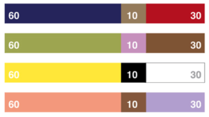 60-30-10 color rule