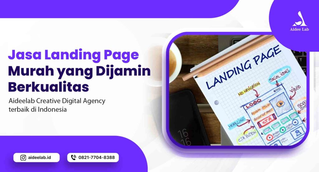 landing page murah